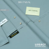 Legacy Exclusive Wool by Bin Faisal – Fine Winter Fabric - Light Gray