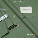 Legacy Exclusive Wool by Bin Faisal – Fine Winter Fabric - Pista